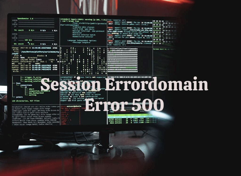 session errordomain error 500