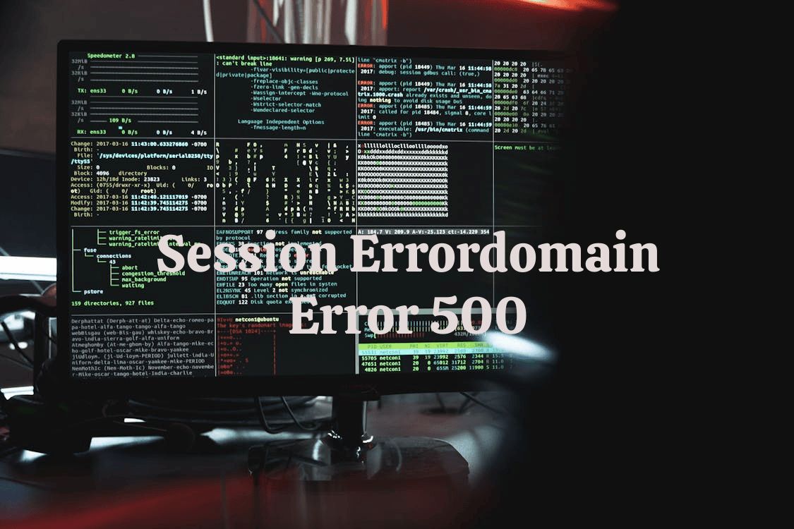 session errordomain error 500