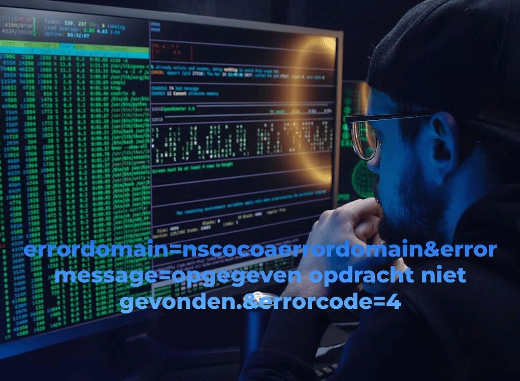 errordomain=nscocoaerrordomain&errormessage=opgegeven opdracht niet gevonden.&errorcode=4